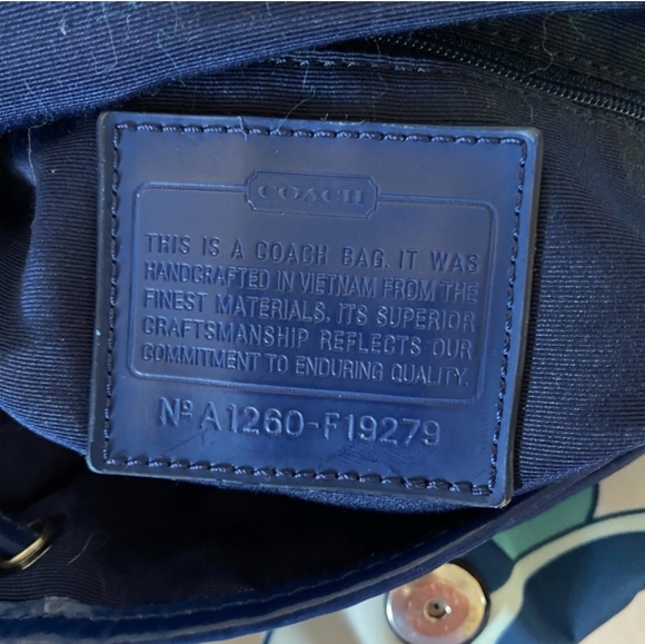 Coach EUC Kyra Scarf Print Medium Backpack - Picture 7 of 7